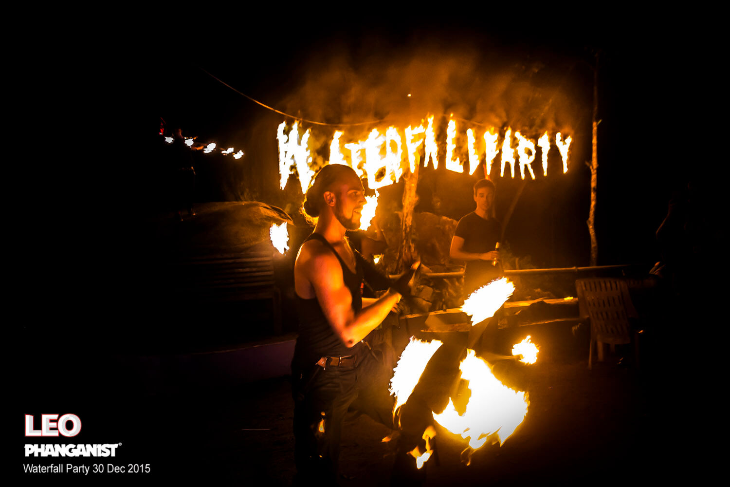 Koh Rong Beach Fire Dance